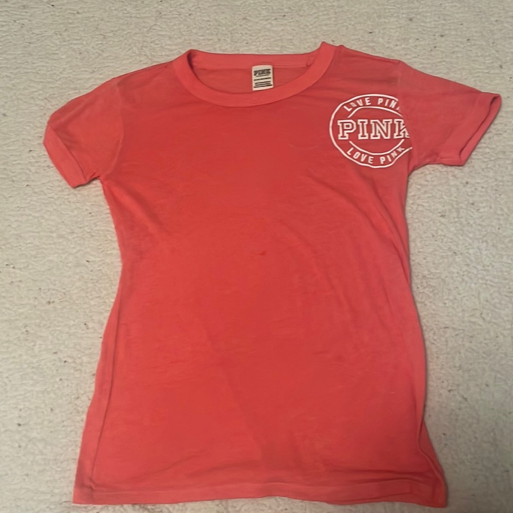 PINK T shirt. Size XS